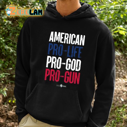 Eric Matheny American Pro Life God Guns Shirt