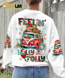 Feelin’ Holly Jolly Christmas Sweatshirt