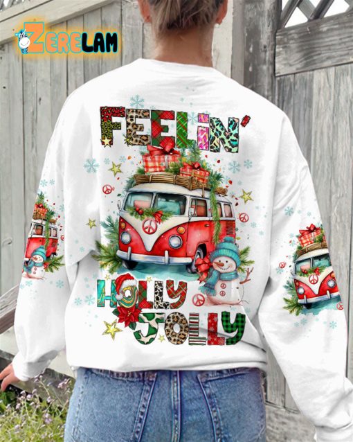 Feelin’ Holly Jolly Christmas Sweatshirt