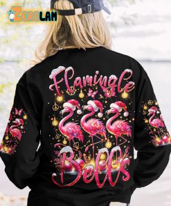 Flamingle Bells Christmas Sweatshirt