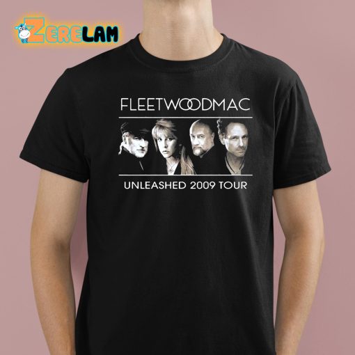 Fleetwood Mac Unleashed 2009 Tour Shirt