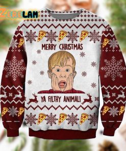 Funny Merry Ya Filthy Kevin Ugly Christmas 3D Sweater