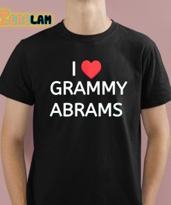 I Love Grammy Abrams Shirt 1 1