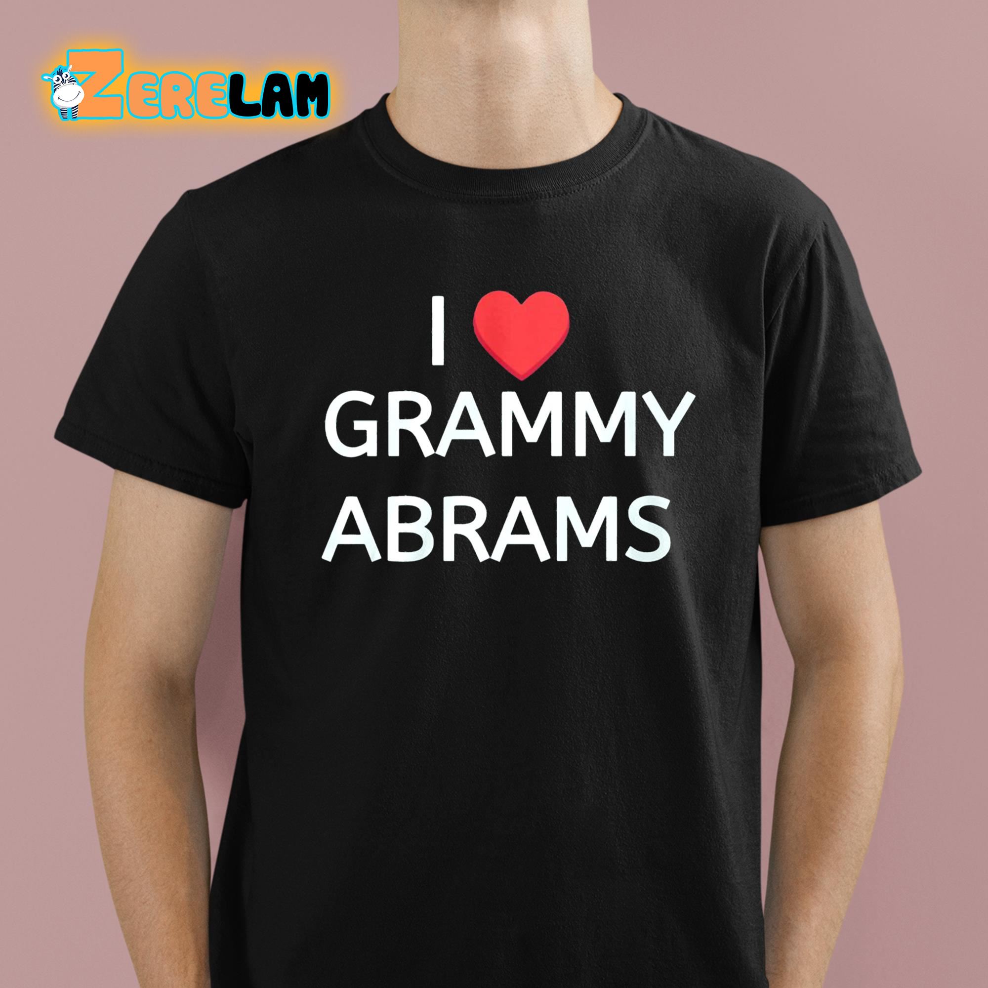 I Love Grammy Abrams Shirt 1 1