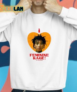 I Love Willows Feminine Rage Shirt 8 1