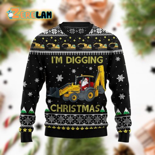 I’m Digging Christmas Funny Ugly Sweater