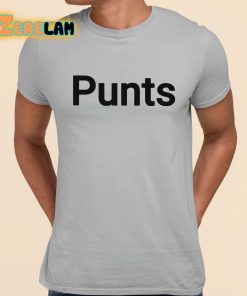 JJ Gruden Punts Funny Shirt grey 1