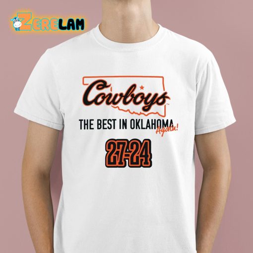 Jason Brooks Jr Cowboys The Best In Oklahoma Forever Own The State Shirt