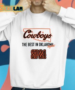 Jason Brooks Jr Cowboys The Best In Oklahoma Forever Own The State Shirt 8 1