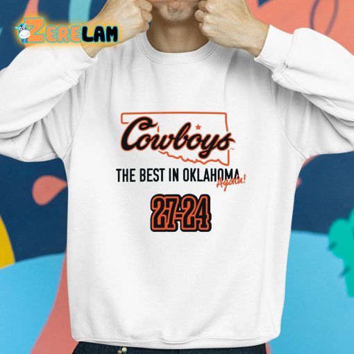 Jason Brooks Jr Cowboys The Best In Oklahoma Forever Own The State Shirt