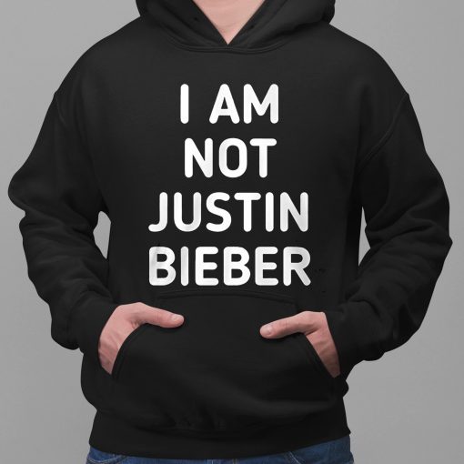 Jon Campbell I Am Not Justin Bieber Shirt