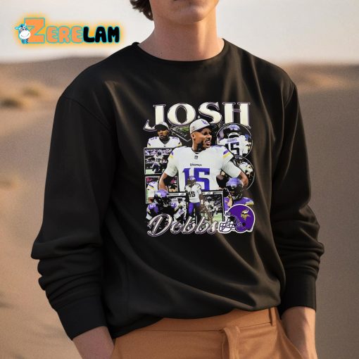 Josh Dobbs Vikings Retro Shirt
