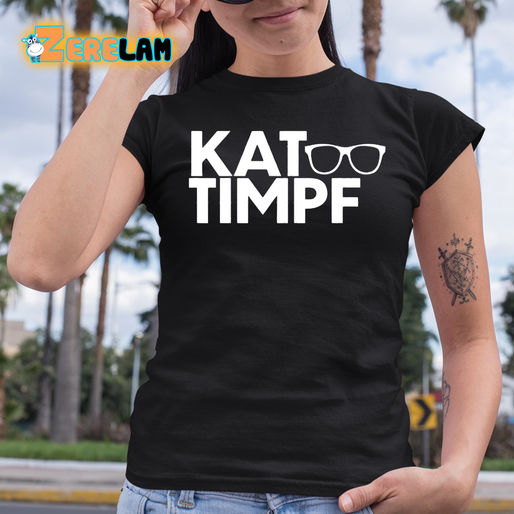 Kat Timpf You Cant Joke About That Kat Timpf Glasses Shirt 6 1