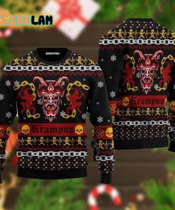 Krampus Horror Ugly Sweater