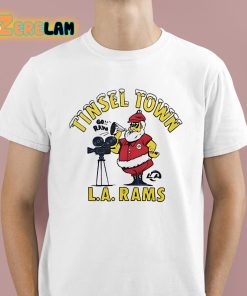 LA Rams Tinsel Town Christmas Shirt 1 1