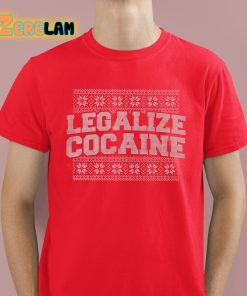 Legalize Cocaine Christmas Shirt 2 1