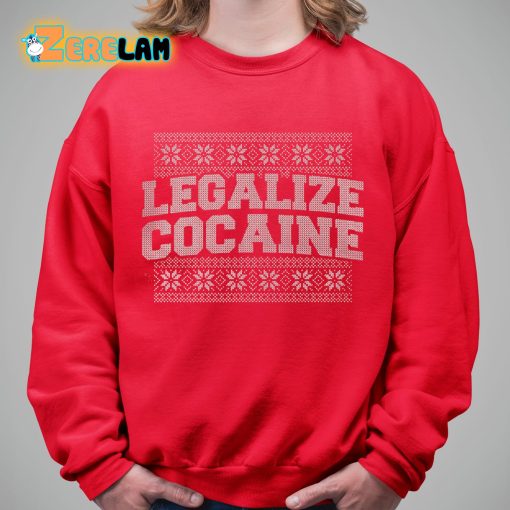 Legalize Cocaine Christmas Shirt