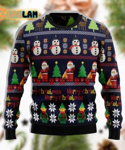 Lego Christmas Awesome Funny Ugly Sweater For Unisex