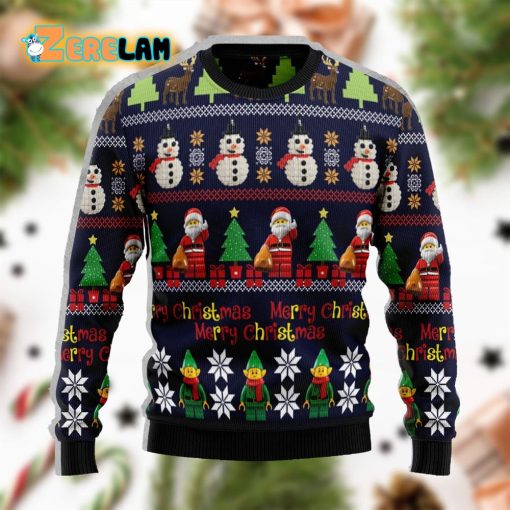 Lego Christmas Awesome Funny Ugly Sweater For Unisex