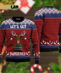 Lets Get Slouchy Ugly Sweater
