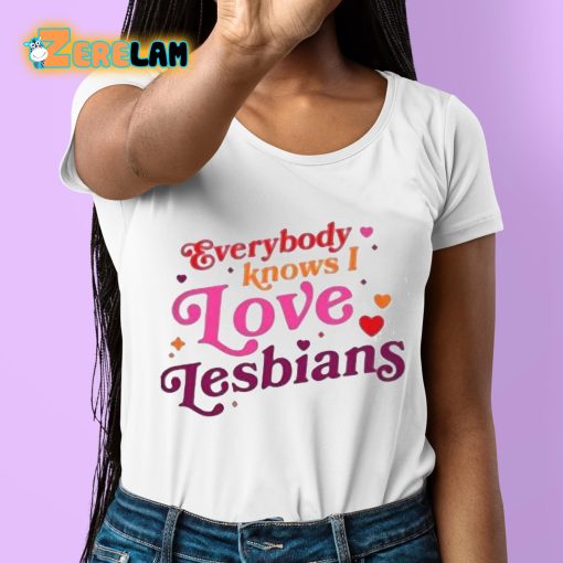 Link And Stevie Everybody Knows I Love Lesbians Shirt