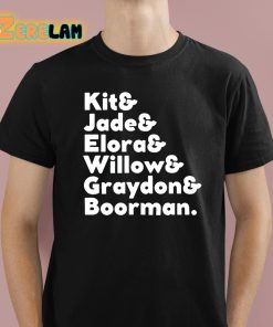 Lokidokie Kit And Jade And Elora And Willow And Graydon And Boorman Shirt