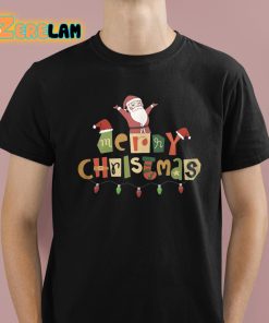 Merry Christmas Santa Christmas Tree Shirt 1 1