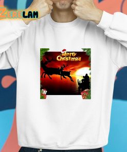 Merry Christmas Sunset Shirt 8 1