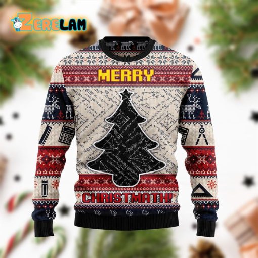 Merry Christmath Christmas Tree Ugly Sweater