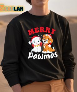 Merry Pawmas Animals Shirt 3 1