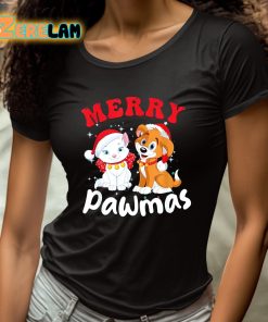 Merry Pawmas Animals Shirt 4 1