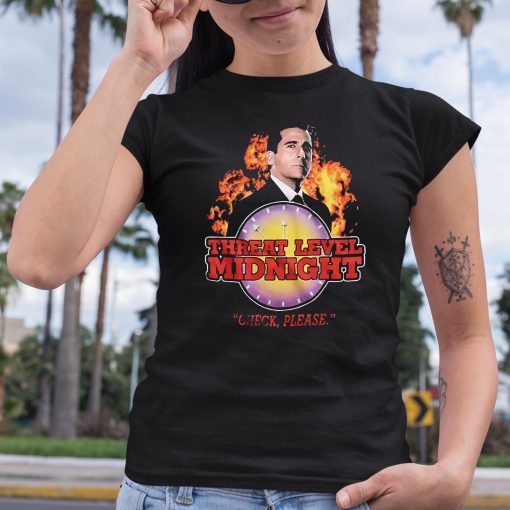 Michael Scott The Office Threat Level Midnight Shirt