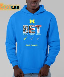 Michigan Bet One Down Shirt 13 1