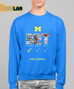 Michigan Bet One Down Shirt 14 1