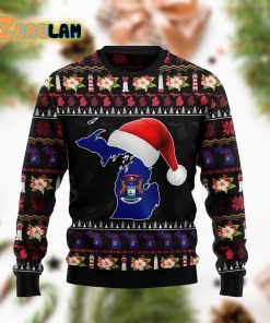Michigan Christmas Funny Ugly Sweater