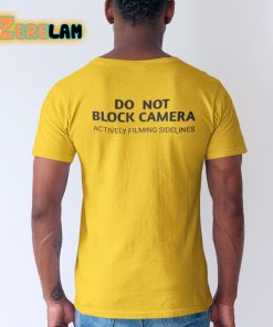 Michigan Espionage Video Deft Do Not Block Camera Shirt