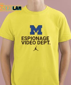 Michigan Espionage Video Deft Do Not Block Camera Shirt