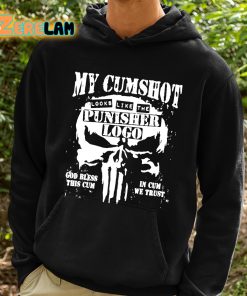 My Cumshot Looks Like The Punisher Logo Shirt 2 1