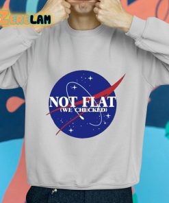 Not Flat We Checked Shirt grey 2 1