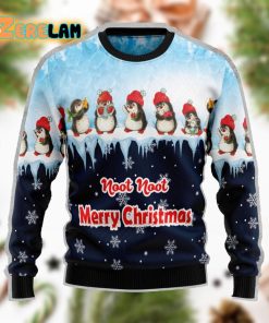 Penguin Hang Out Funny Ugly Sweater