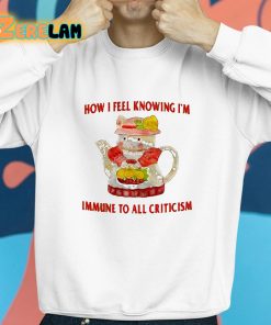 Pig How I Feel Knowing Im Immune To All Criticism Shirt 8 1
