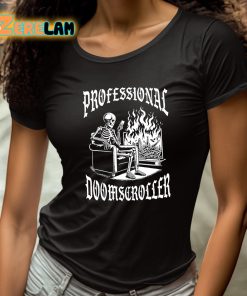 Professional Doomscroller Skull Shirt 4 1