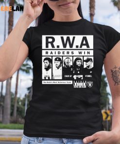 RWA Raider Win The Worlds Most Notoriout Team Shirt 6 1