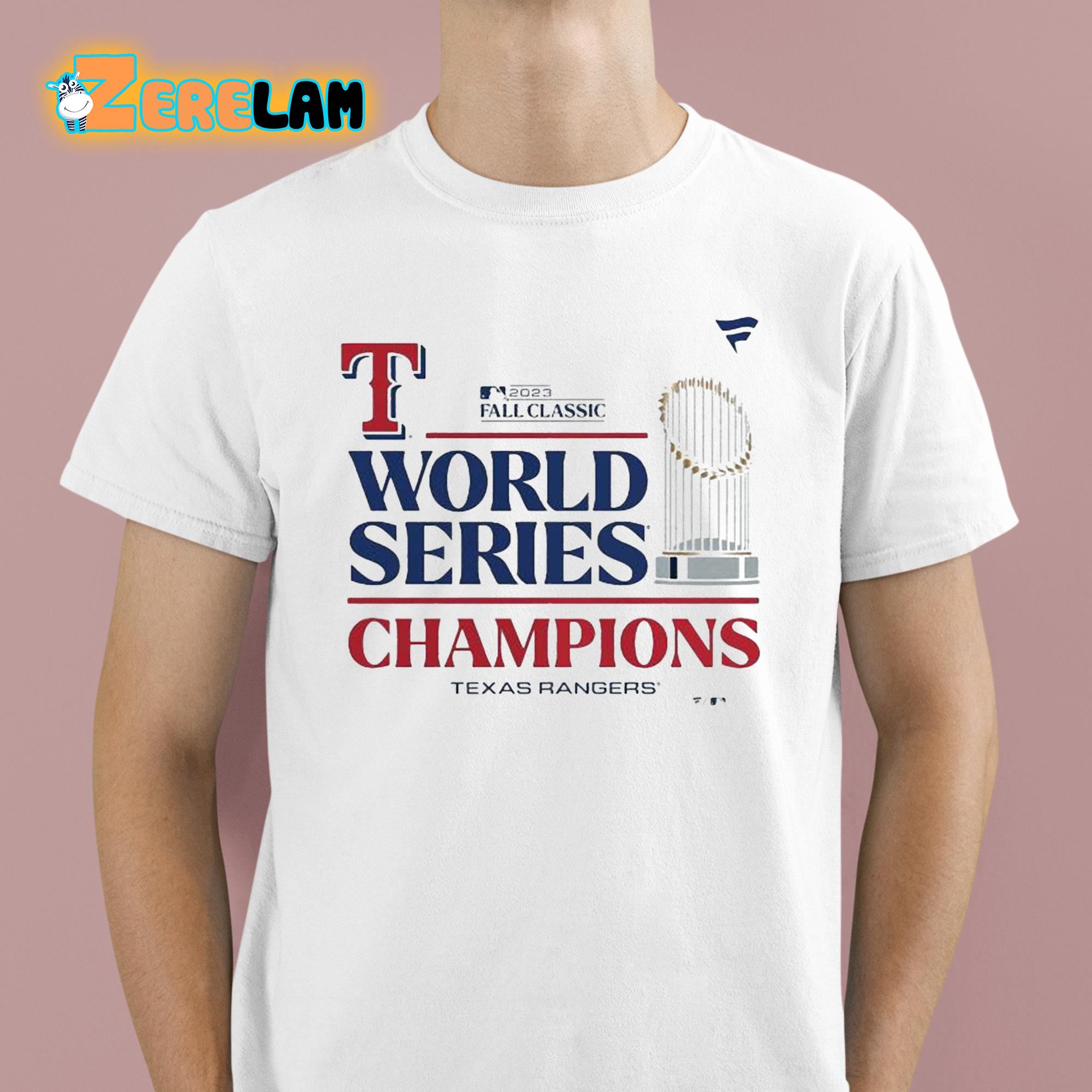 Rangers World Series Champ T-Shirt