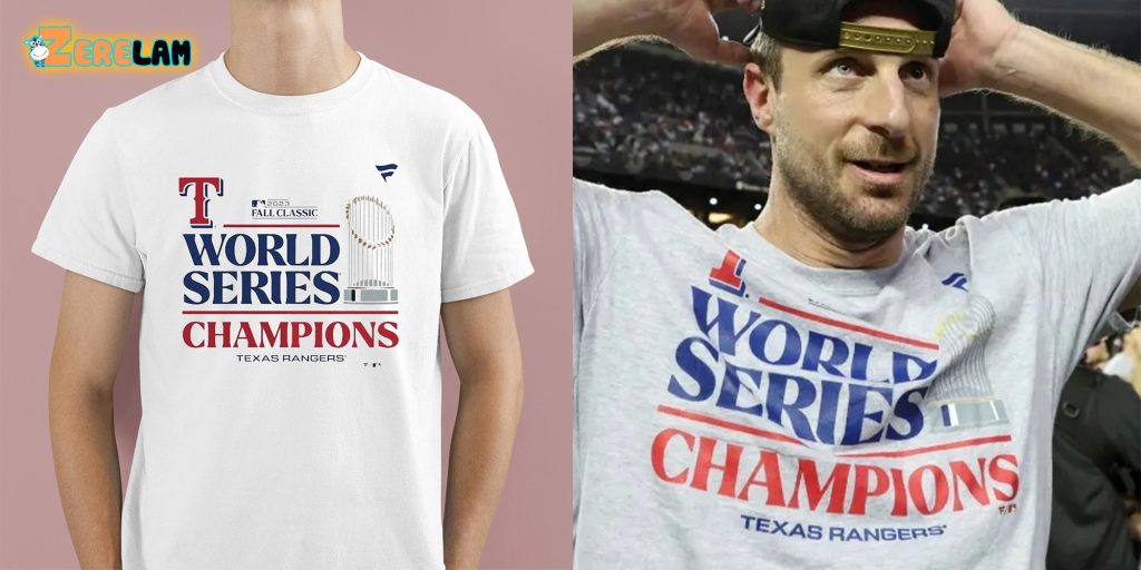 Rangers World Series Champ T Shirt