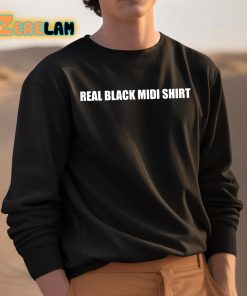 Real Black Midi Shirt 3 1