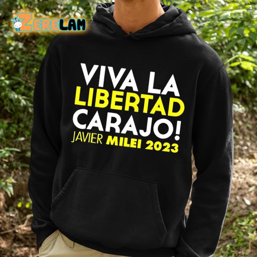 Roger Stone Viva La Libertad Carajo Javier Milei 2023 Shirt