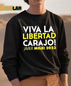 Roger Stone Viva La Libertad Carajo Javier Milei 2023 Shirt 3 1