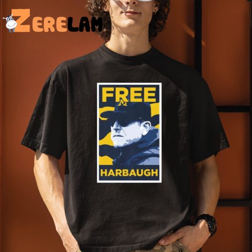 Roman Wilson Free Harbaugh shirt