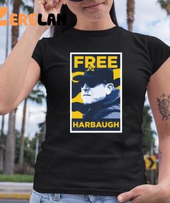 Roman Wilson Free Harbaugh shirt 6 1